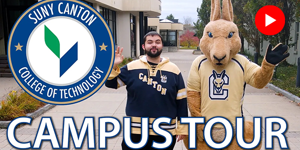 Campus Tour: Daniel and Roody waving