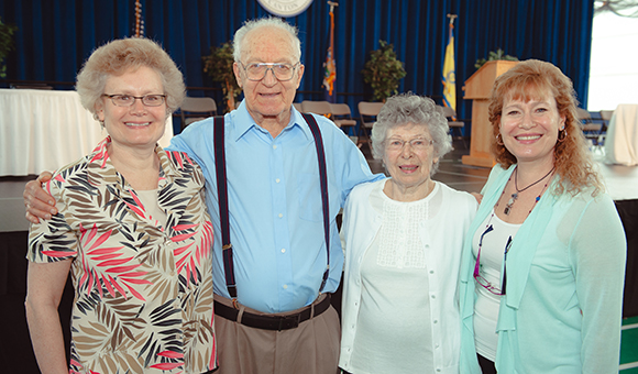 Nancy Auster and family