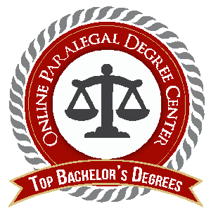 Top Bachelor's Degrees - Online Paralegal Degree badge
