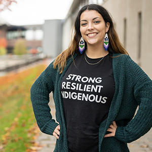 SUNY Canton Native Student Explores Mohawk Names During Presidential Internship