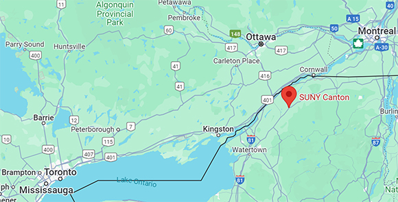 US Canada Map