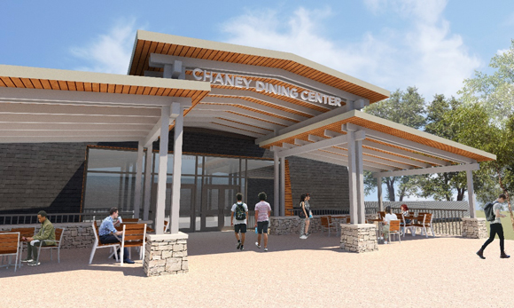 Chaney Proposed New Entrance