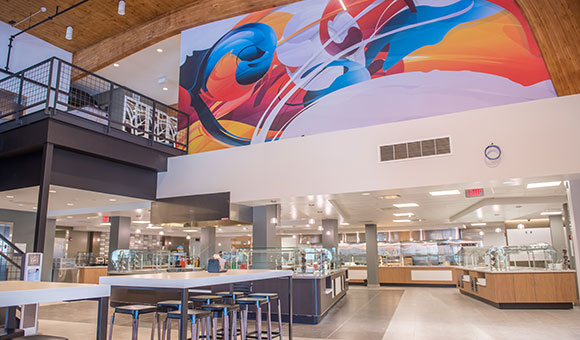 Chaney Dining Hall - Kitchen View