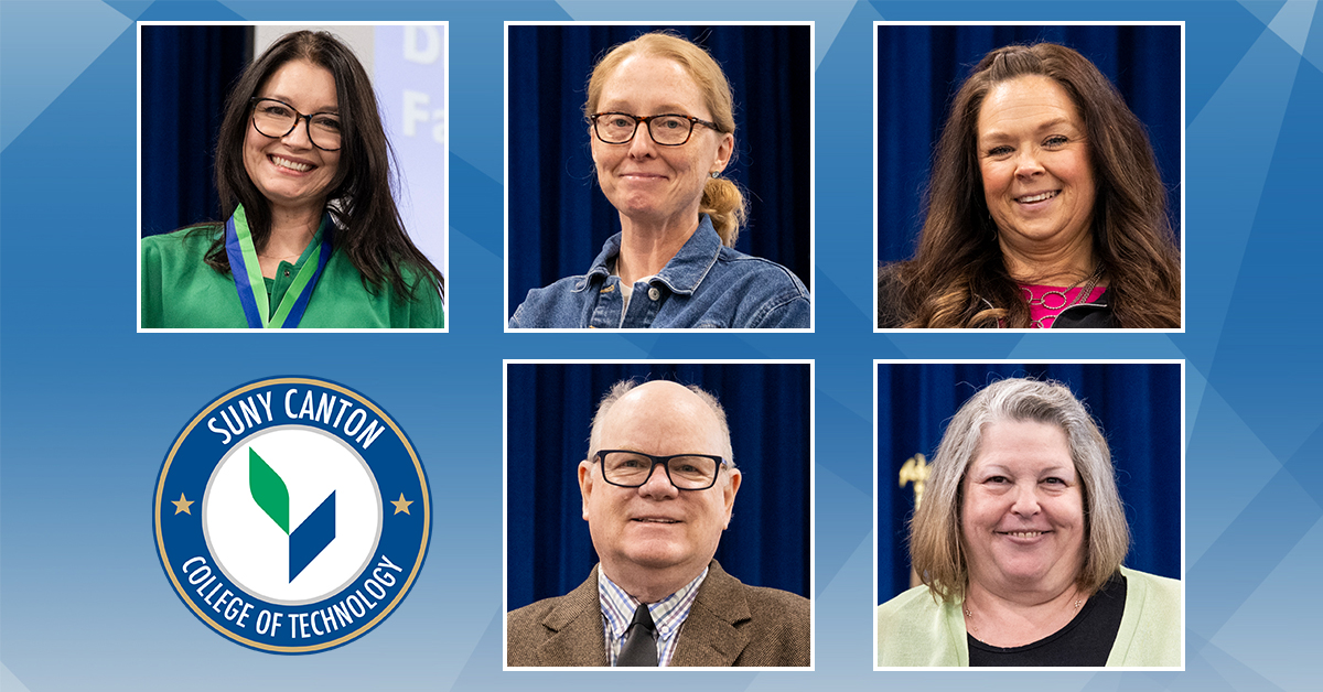 College Council Award Winners: Barat Wolfe, Katie Kennedy, Amanda Crump, Tom Graser, Toni Best