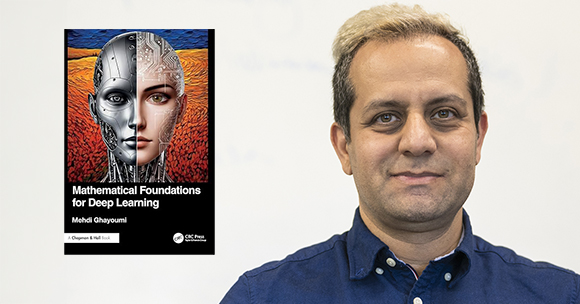 Mathematical Foundations for Deep Learning cover and author Dr. Mehdi Ghayoumi.