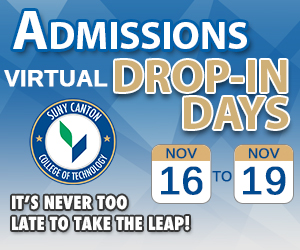 Admissions Virtual Drop-In Days: November 16 - 19