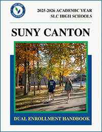 SUNY Canton Dual Enrollment Handbook SLC cover