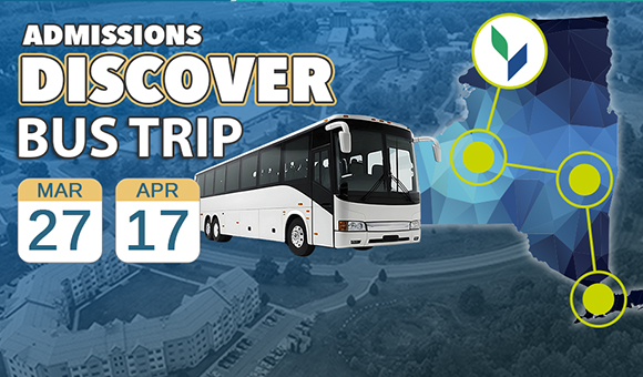 Admissions Discover Bus Trip: March 27 & April 17