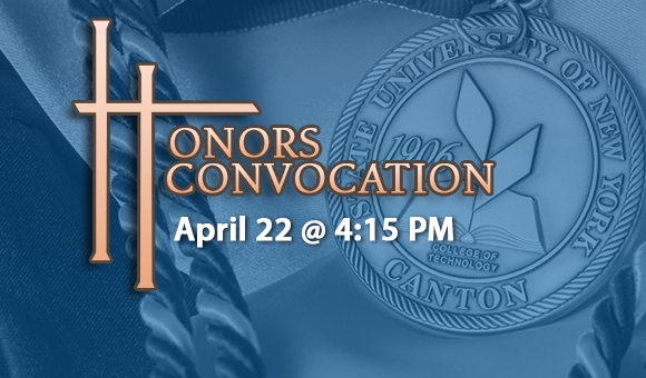 Honors Convocation - April 22 @ 4:15 PM