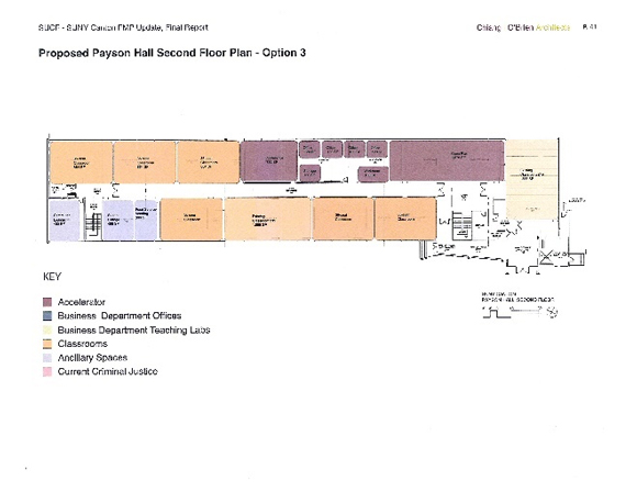 Payson Hall Renovation - Option 3 - Floor 2