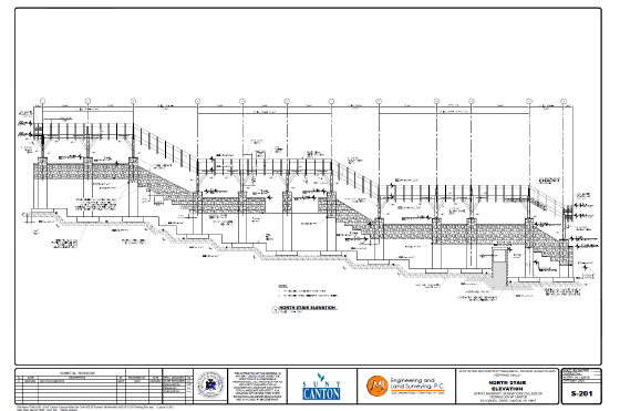 Pedestrian walkway upgrade site plan