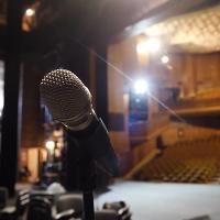 Performing Arts - Microphone on a stage