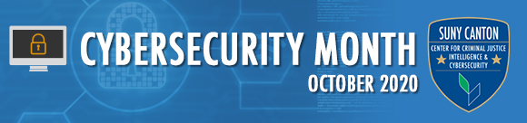 Cybersecurity Month - October 2020.