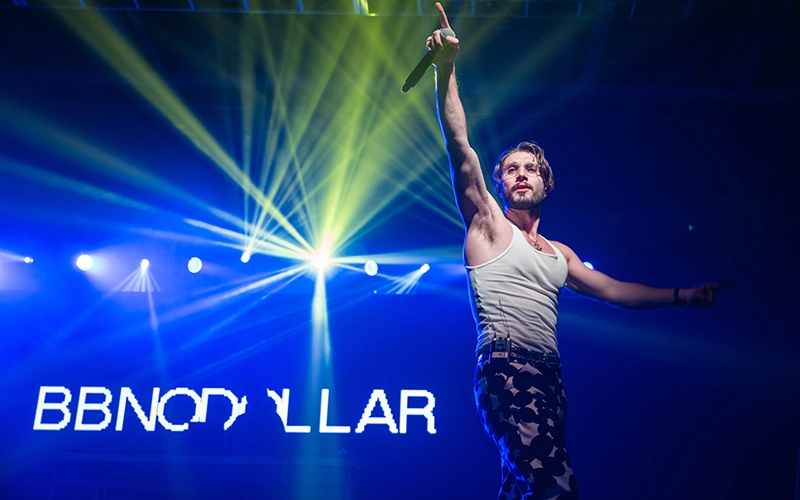 Juno Award winning bbno$ performs at SUNY Canton