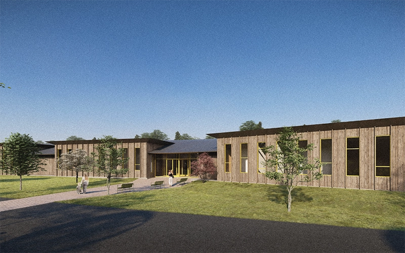 SUNY Canton Child Care Center rendering