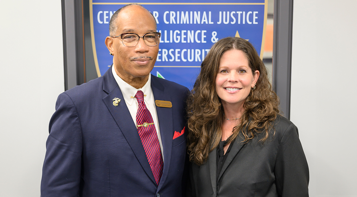 Charles Robinson and Michelle Johnston