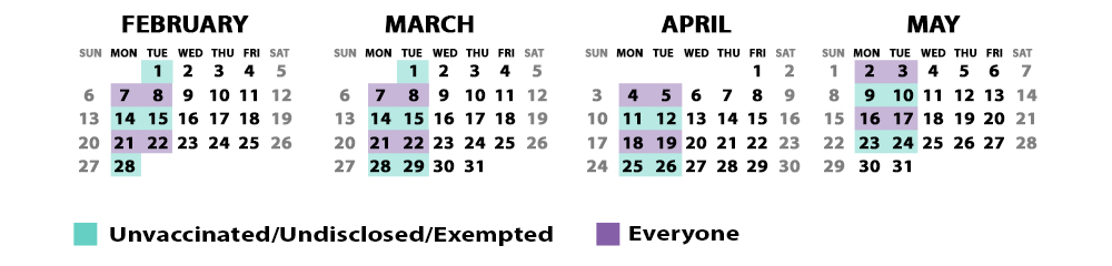 Spring 2022 Calendar Spring 2022 - Suny Canton