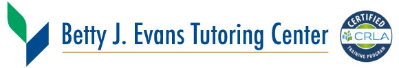 Betty J. Evans Tutoring Center - CRLA Certified