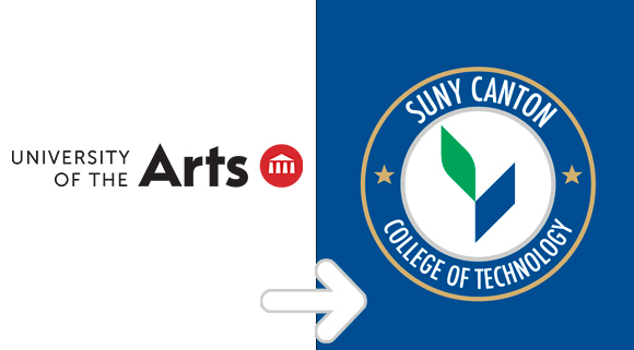 University of the Arts to SUNY Canton