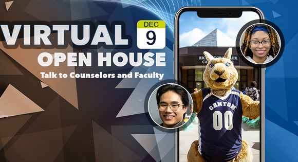 Virtual Open House Dec. 9 - Talk to Counselors and Faculty