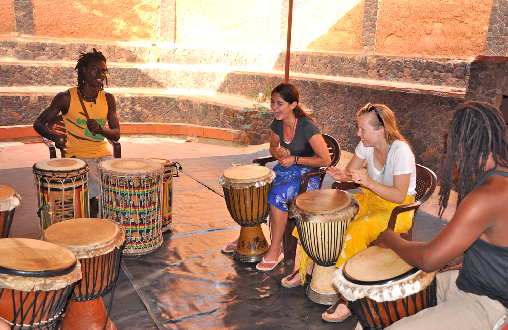 Senegalese drummers